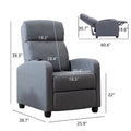 Versatile Push-Back Recliners for Your Living Room