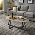 iNSPIRE Q Modern Jurmala Glossy Sintered Stone Tables with Grey Metal Base