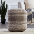 Hayes Striped Pouf and Floor Cushion