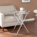 SEI Furniture Hinding Collapsible Tray Table