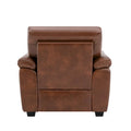 Modern Fort Faux Leather Accent Chairs for Living Room Upholstery