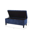 Madison Park Shandra II Tufted Soft Close Storage Bench