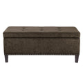 Madison Park Shandra II Tufted Soft Close Storage Bench