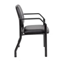 Boss Office Products Antimicrobial Guest Chair for Big and Tall Individuals