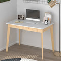 39.4-Inch Wooden Writing and Computer Desk
