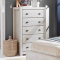 Montauk Solid Wood Chest with 5 Drawers by Grain Wood Furniture