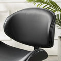 Corvus Madonna Adjustable Curved Office Chair in Mid-Century Modern Style