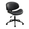 Corvus Madonna Adjustable Curved Office Chair in Mid-Century Modern Style