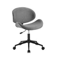 Corvus Madonna Adjustable Curved Office Chair in Mid-Century Modern Style