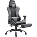Ergonomic Gaming Chair with Footrest - Ideal for Desk Use