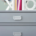 Linon Poppy Side Storage Writing Desk