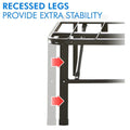 Boyd Sleep Sturdy 14-Inch Queen Platform Bed Frame - Effortless Assembly
