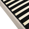 Nestfair Upholstered Platform Bed featuring Hydraulic Storage Solution