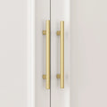 74.8-Inch Tall Large Modular Wardrobe Closet with Glass Doors