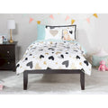 Espresso Concord Twin XL Platform Bed