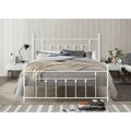 Melia Metal Bed Frame with Platform Design