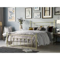 Melia Metal Bed Frame with Platform Design
