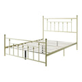 Melia Metal Bed Frame with Platform Design