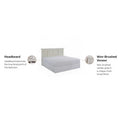 Homestyles Off-White Seaside Lodge King Headboard