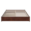 Barcelona Twin XL Trundle Panel Bed with Platform Design