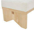 SAFAVIEH Couture Boris Mid-Century Modern Bench - Dimensions: 62.4" W x 19.7" D x 16.5" H
