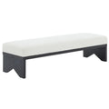 SAFAVIEH Couture Boris Mid-Century Modern Bench - Dimensions: 62.4" W x 19.7" D x 16.5" H