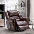 Comfortable Power Lift Recliner Chair with Breathable Fabric, Massage, Heat, and USB Charging Port