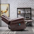 Comfortable Power Lift Recliner Chair with Breathable Fabric, Massage, Heat, and USB Charging Port