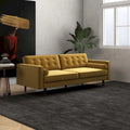 Clayton Velvet Couch in Mid-Century Modern Style - Gold Living Room Furniture