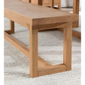 Kosas Home Fenmore Natural Dining Bench