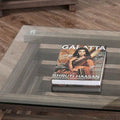 Lown 48-Inch Contemporary Grey Solid Wood Coffee Table by Furniture of America