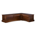 Ame Walnut Backless Nook Table Collection
