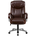 Executive Ergonomic Swivel Office Chair for Big & Tall with LeatherSoft Upholstery