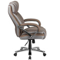 Big and Tall Office Chair with High Back Lumbar Support and Rolling Base