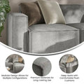 Modern Left Armrest Modular Sectional Sofa Chair