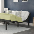 Wireless Remote Adjustable Bed Base with Anti-Skid Upholstery