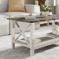 Classic Solid Wood Farmhouse Coffee Table