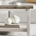 Classic Solid Wood Farmhouse Coffee Table
