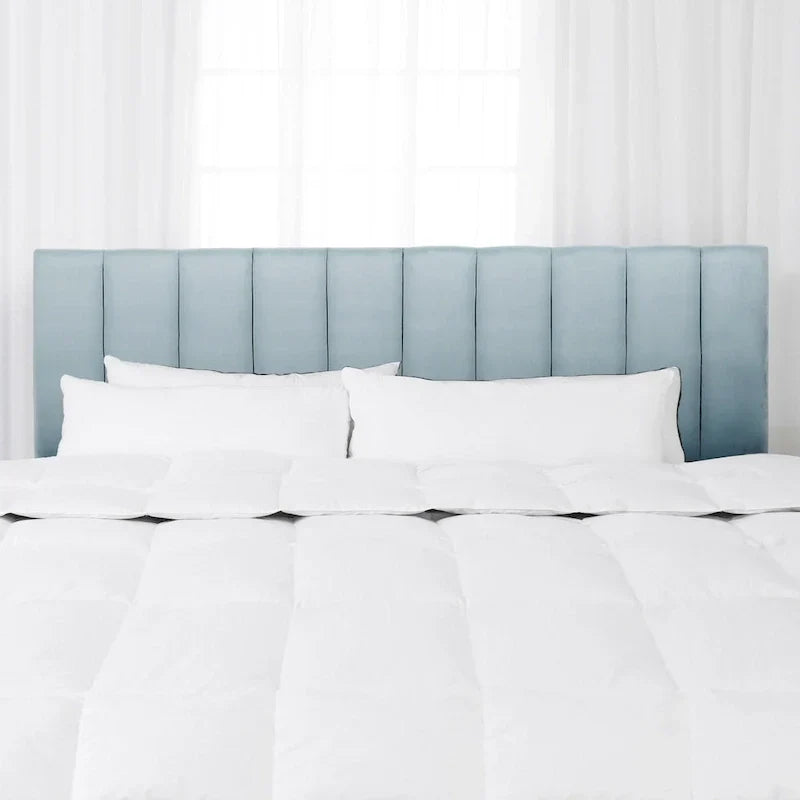 CorLiving Helena King Size Velvet Tufted Headboard