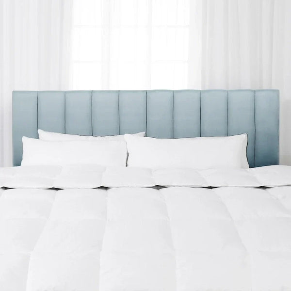 CorLiving Helena King Size Velvet Tufted Headboard