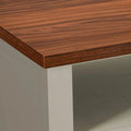 Moasis Farmhouse Industrial Sideboard Buffet Cabinet with Doors and Shelving