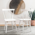 SAFAVIEH Signa Spindle Farmhouse Dining Chair Set (2 Chairs) - Dimensions: 20" W x 20" D x 33" H