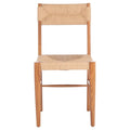 SAFAVIEH Couture Shazia Rattan Dining Chair Set (2 Pieces) - Dimensions: 16.3" W x 21.3" L x 34" H