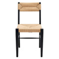 SAFAVIEH Couture Shazia Rattan Dining Chair Set (2 Pieces) - Dimensions: 16.3" W x 21.3" L x 34" H