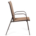 Costway Set of 4 Patio Chairs with Armrests for Garden and Deck - View Details