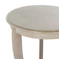SAFAVIEH Carlotta Grey Pedestal Side Table - Dimensions: 18.1" W x 18.1" D x 26" H