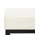 SAFAVIEH Tonja Brown Bicast Leather Rectangular Ottoman