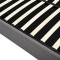 Upholstered Platform Bed with Lift-Up Storage - Full/Queen Size