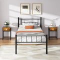 Futzca Bed Frame Featuring Headboard and Footboard