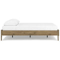Signature Design by Ashley Deanlow Honey Wood Platform Bed
